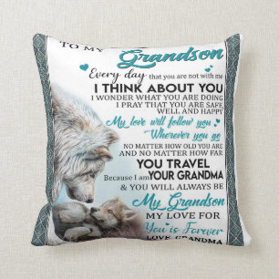 Almofada Carta Personalizada Para Minha Avó Amor Vovó