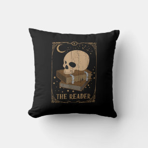 Almofada Cartão de Leitor de Livros Pagan Goblincore Goth O