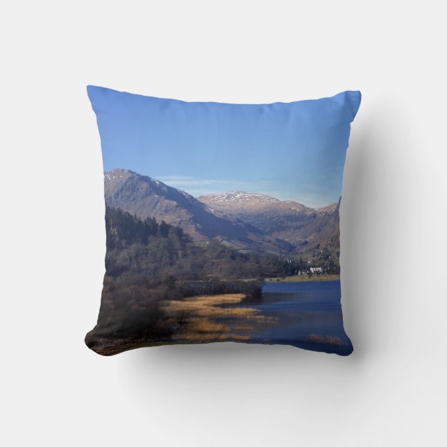 Almofada Cartão postal Ullswater Cumbria England (Frente)