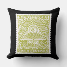 Cartaz antigo Guatamala Todos Vendo Olho