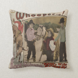 Almofada Cartaz cinematográfico ocidental do rei Rodeio do