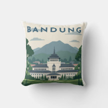 Cartaz de Viagem de Bandung Indonésia
