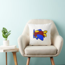 Cartografia de avião azul-amarelo-esverdeado para