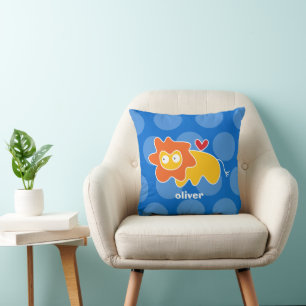 Almofada Cartoon Cute Lion Love Whimsic Kids Cushion