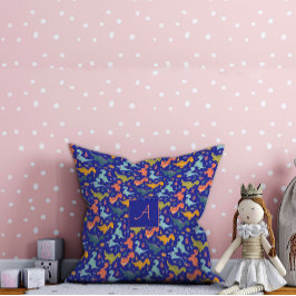 Almofada Cartoon de dinossauro colorido, padrão bonito, nom