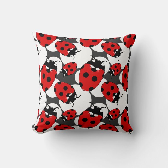 Almofada Cartoon Ladybug Pattern (Frente)