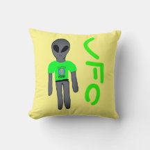 cartoon ovni alien cinza