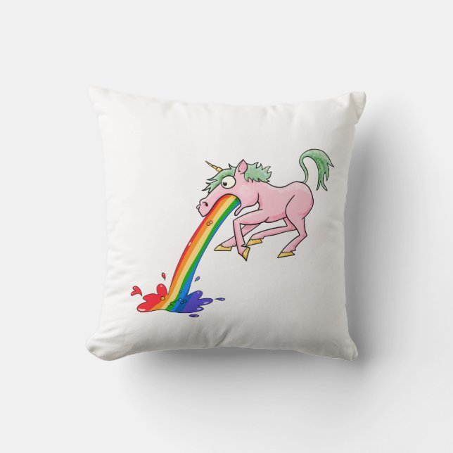 Almofada Cartoon Rainbow Unicorn (Frente)