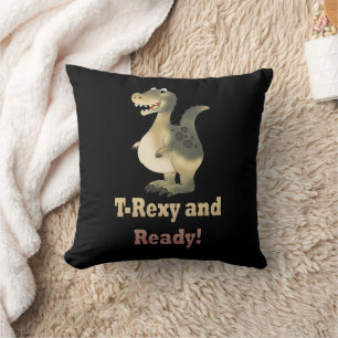 Almofada Cartoon T-Rexy e Dino Pronto