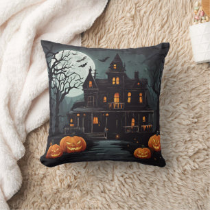 Almofada Casa Assombrada de Spooky Halloween
