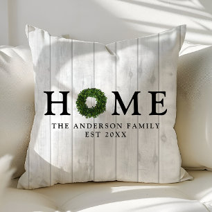 Almofada Casa da Fazenda de Madeira Branca Russa Boxwood Wr