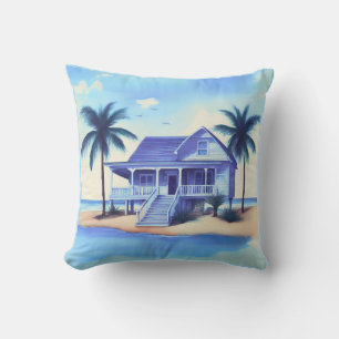 Almofada Casa da Praia com Palm Trees