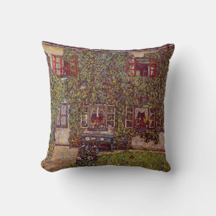 Almofada Casa de Guardaboschi por Gustav Klimt, Arte Antiga