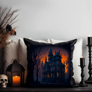 Almofada Casa de Mansão Assombrada ao Halloween Adulto