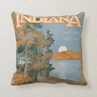Almofada Casa traseira outra vez em Indiana