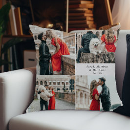 Almofada Casais Modernos 4 Colagem de Fotografias