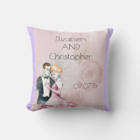 Casal casamento vintage Com Rosa Rosa Rosa Persona