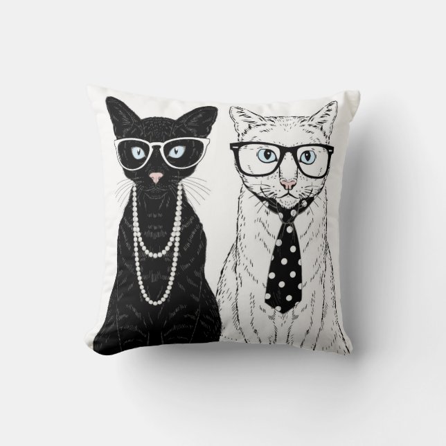 Almofada Casal do gato (Frente)