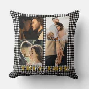 Almofada Casal Romântico Amor Verdadeiro 4 Foto & Citação
