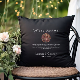 Almofada Casamento Celtic Knot Irish Manipulando Voos