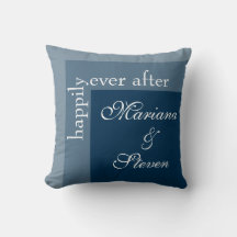 Casamento de Letra Moderna Azul Marinho