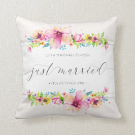 Almofada Casamento de Recens casados| Travesseiro decorativ