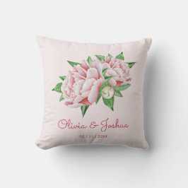 Almofada Casamento Pink Peony