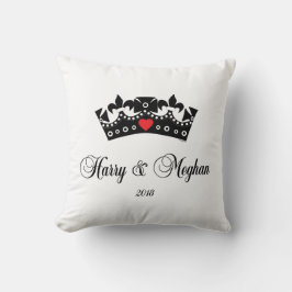 Almofada Casamento Real 2018 entre o Príncipe Harry e Megha