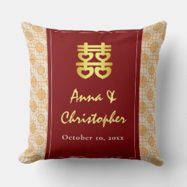 Almofada Casamento tradicional chinês peranakan