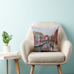 Almofada Casas Pintadas Itália Veneza