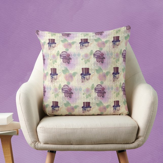 Almofada Cascas-do-mato-roxo vitoriano (Criador carregado)