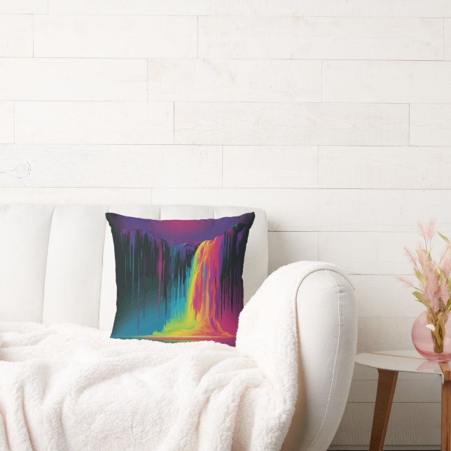 Almofada Cascata mágica, serenidade cativante (Sofá)
