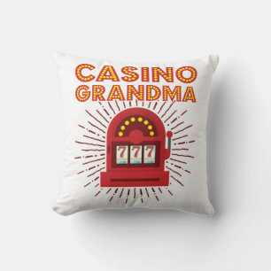 Almofada Casino Vovó Slot Machine Jogo Vovó