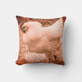 Almofada Castanho Funky Hen Hy-Line Silver Brown