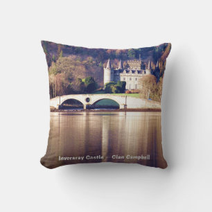 Almofada Castelo Campbell & Inveraray Castle - Clan Campbel
