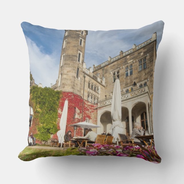 Almofada Castelo de Schloss Eckberg, Alemanha (Frente)