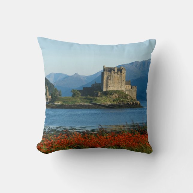 Almofada Castelo Eilean Donan, Highlands, Escócia 3 (Frente)