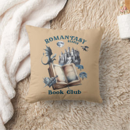 Almofada Castelo Romantasy Reader Dragon Book Club