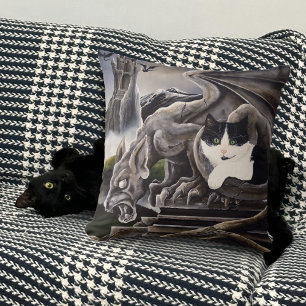 Almofada Cat and Gargoyle