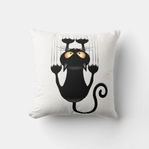 Almofada Cat Caindo no personagem de desenho animado de div