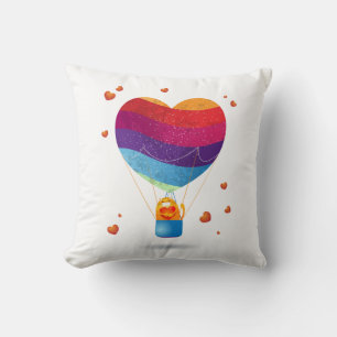 Almofada Cat e Ballon do Amor 