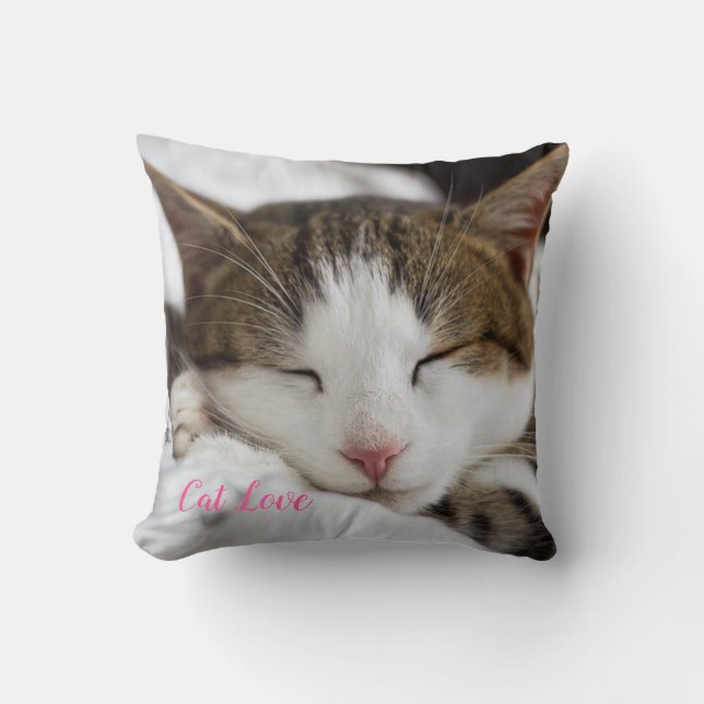 Almofada Cat Love Popular Design Gift (Frente)