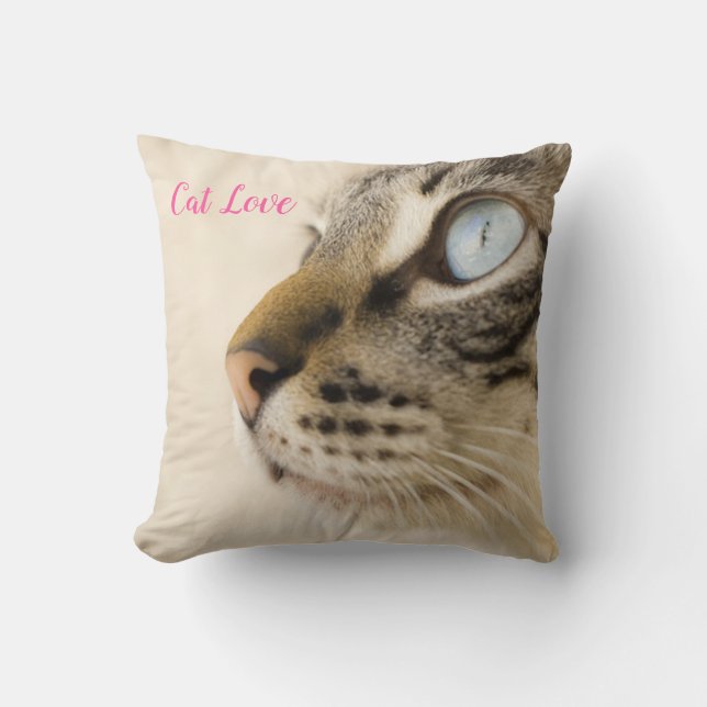 Almofada Cat Love Popular Design Gift (Frente)