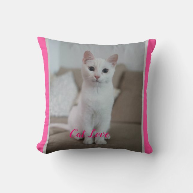 Almofada Cat Love Popular Design Gift (Frente)