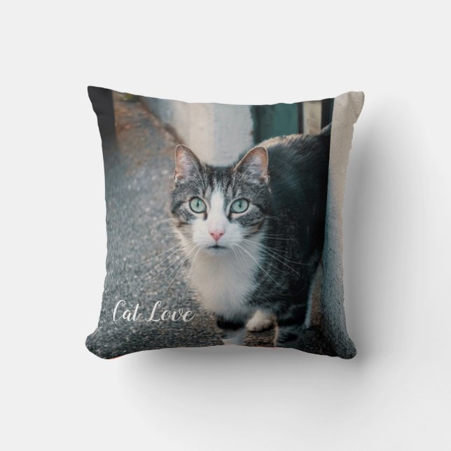 Almofada Cat Love Popular Design Gift (Frente)