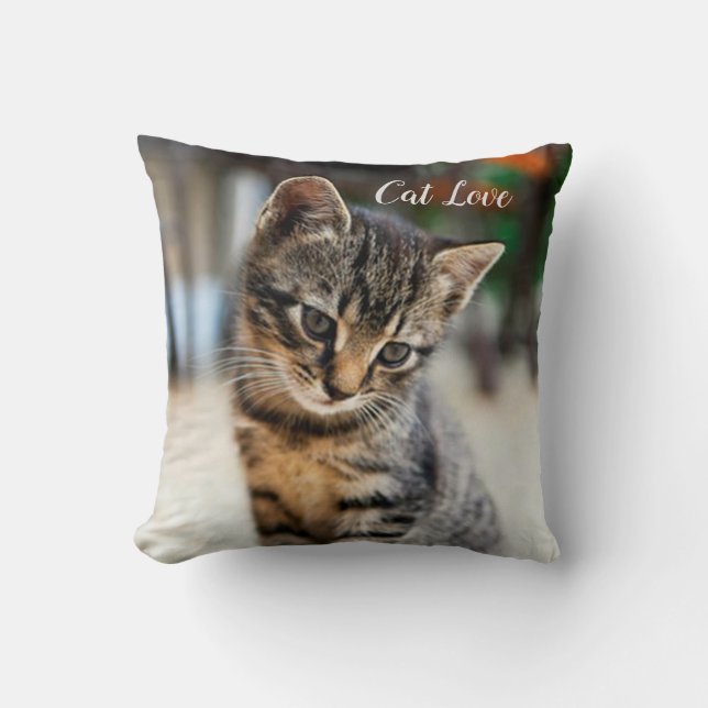 Almofada Cat Love Popular Design Gift (Frente)