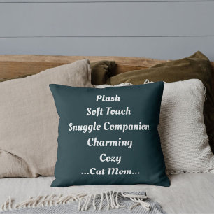 Almofada Cat Mamãe Plush Sofisca Encantadora Cozy Engraçada