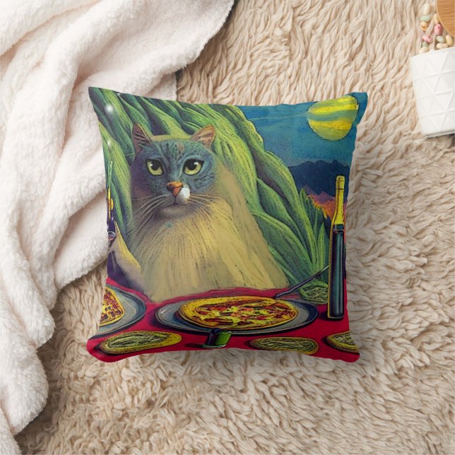 Almofada Cat Nip Pizza- (Cobertor)