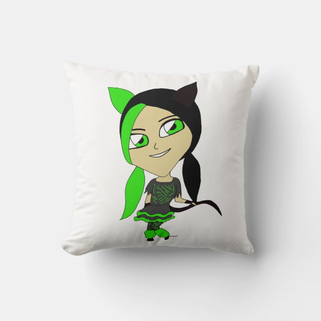 Almofada catgirl chibi (Frente)