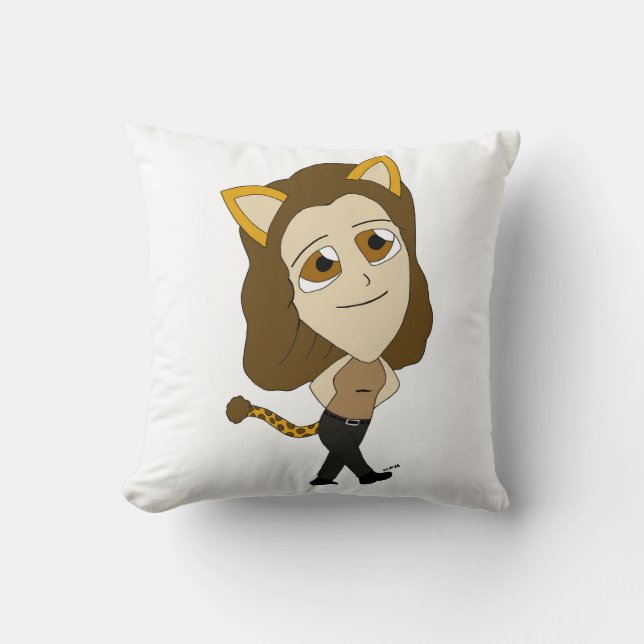 Almofada catgirl chibi (Frente)